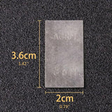 Silver Soldering Sheet Plate Jewelry Welding Tool Metal Forming Stamping