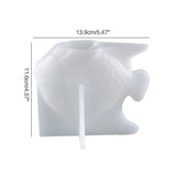 Flat Fish Epoxy Resin Silicone Mold for DIY Jewelry Making