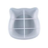 Cat Head Silicone Mold for Irregular Storage Box Container