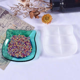Cat Head Silicone Mold for Irregular Storage Box Container