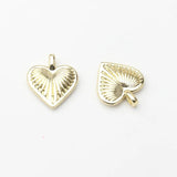 Heart Pendant 10PCS/lot For DIY Necklace Jewelry Making