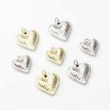 Heart Pendant 10PCS/lot For DIY Necklace Jewelry Making