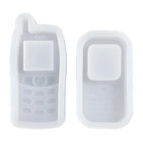 Small Phone Quicksand Silicone Mold Epoxy Resin Casting Pendant