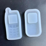 Small Phone Quicksand Silicone Mold Epoxy Resin Casting Pendant