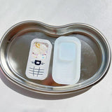 Small Phone Quicksand Silicone Mold Epoxy Resin Casting Pendant