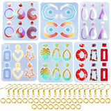 Silicone Mold For Resin Bohemian Leaf Earrings