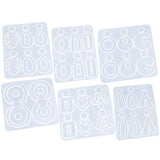 Silicone Mold For Resin Bohemian Leaf Earrings