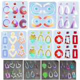 Silicone Mold For Resin Bohemian Leaf Earrings