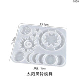 DIY Sun Moon Bird Butterfly Silicone Epoxy Resin Mold Jewelry Tools