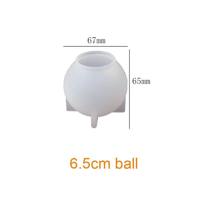 DIY Round Ball Night Light Silicone Mold Jewelry Tool