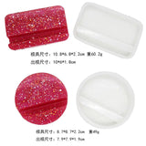 1PC Phone Holder Silicone Molds for UV Epoxy Resin - Square Round Mold