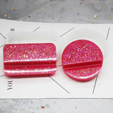 1PC Phone Holder Silicone Molds for UV Epoxy Resin - Square Round Mold