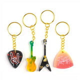Guitar Pick Keychain Earring Pendant Mold Silicone DIY Jewelry Making