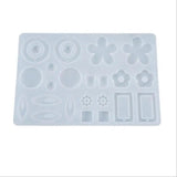 Silicone Mould Resin Craft Earring Pendant Shape Epoxy Molds