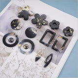 Silicone Mould Resin Craft Earring Pendant Shape Epoxy Molds