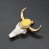 Bone & Gemstone Pendant DIY Necklace Earrings