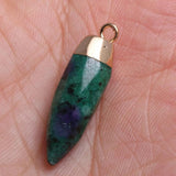 2 PCS Natural Stone Charms Faceted Rose Quartzs Pendants for Jewelry Making