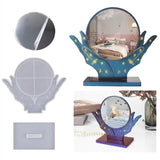 Makeup Mirror Silicone Mold for DIY Crystal Resin