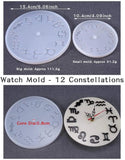 Clock Resin Silicone Mould 10/15cm Size