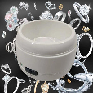 Professional Ultrasonic Jewelry Cleaner for Rings Necklaces Watches Dentures