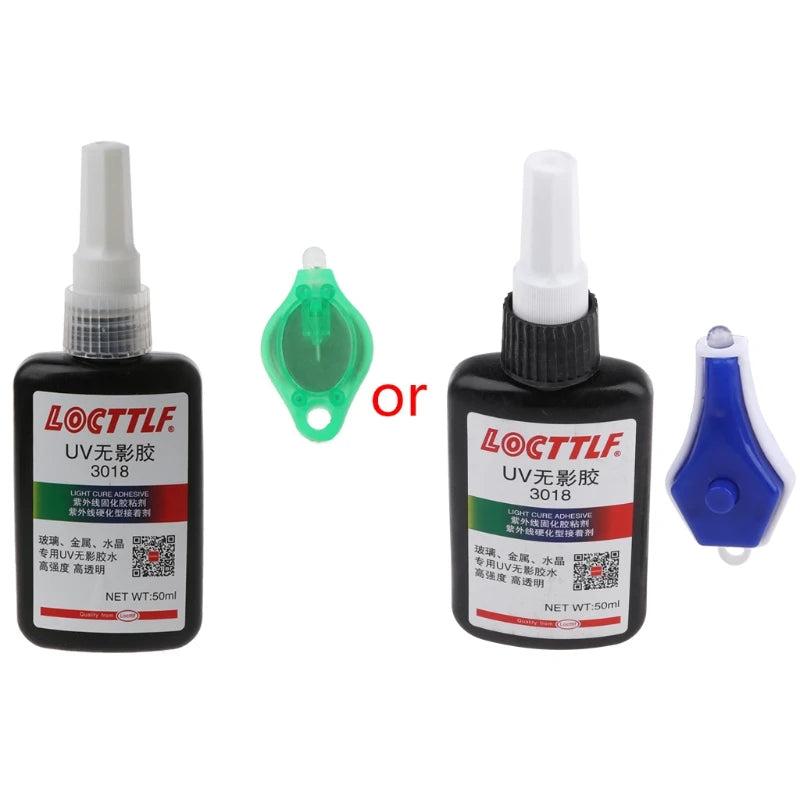 50ML UV Glue Fast Cure Adhesive Kit