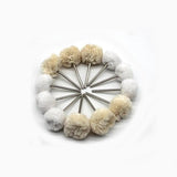 20pcs Cotton Thread Mounted Abrasive Polishing Wheel Jewelry Tools