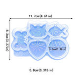 Holographic Pets Charm Silicone Mold for Resin Crafting