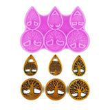Tree of Life Silicone Mold for Resin Jewelry Making