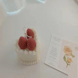 Love Heart Shape Cake Candle Mold DIY Valentine Decor