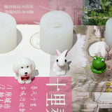 Animal Silicone Mold for Desk Decorations