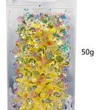 Glitter Epoxy Resin Filling UV Crystal Resin Filler DIY Mix Glitter Sequins Epox
