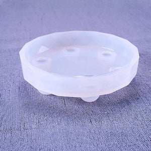 Silicone Round Coaster Mold Epoxy Resin Casting Cup Pad Mould