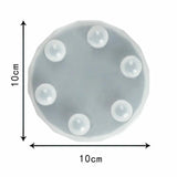 Silicone Round Coaster Mold Epoxy Resin Casting Cup Pad Mould