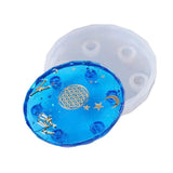 Silicone Round Coaster Mold Epoxy Resin Casting Cup Pad Mould