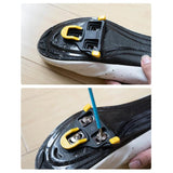 Adjustable Bike Lock Pedal Shims Cycling Shoe Cleat Gasket