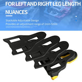 Adjustable Bike Lock Pedal Shims Cycling Shoe Cleat Gasket