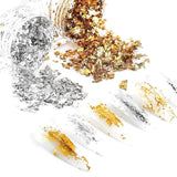 Foil Leaf Flake Mold Art Decoration Gilding Materials Diy Crafts