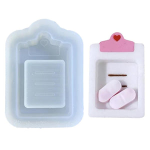 Quicksand Silicone Mold Resin Casting Shaker Mold for DIY Pendant Keychain