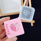 Quicksand Epoxy Resin Shaker Mold for Jewelry DIY