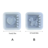 Quicksand Epoxy Resin Shaker Mold for Jewelry DIY