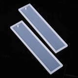 5pcs Silicone Bookmark Casting Mold Epoxy Resin Mould DIY Craft Tools