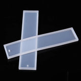 5pcs Silicone Bookmark Casting Mold Epoxy Resin Mould DIY Craft Tools