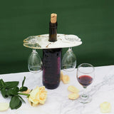 Resin Wine Rack Mold Translucent Glass Holder Tray Epoxy Casting Silicone