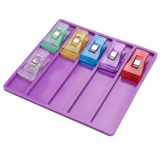 Credit Card Puller Silicone Mold, 10 Assorted Acrylic Debit Bank Cards