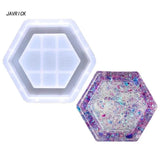 Square Silicone Jar Resin Mold for Epoxy Casting