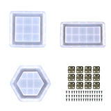 Square Silicone Jar Resin Mold for Epoxy Casting