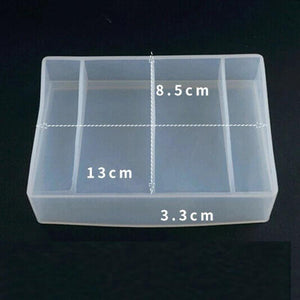 Clear Silicone Mold DIY Resin Epoxy Mold Rectangular Photo Frame Mold