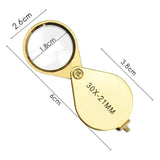 Jewellers Eye Magnifier Glass Lens for Jewelry Coins Stamps Watch