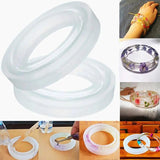 4PCS Silicone Mould Mold Round for Bangle Bracelet Jewelry DIY