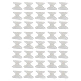 20 Pairs 1.8mm Soft Silicone Nose Pads Glasses Accessories